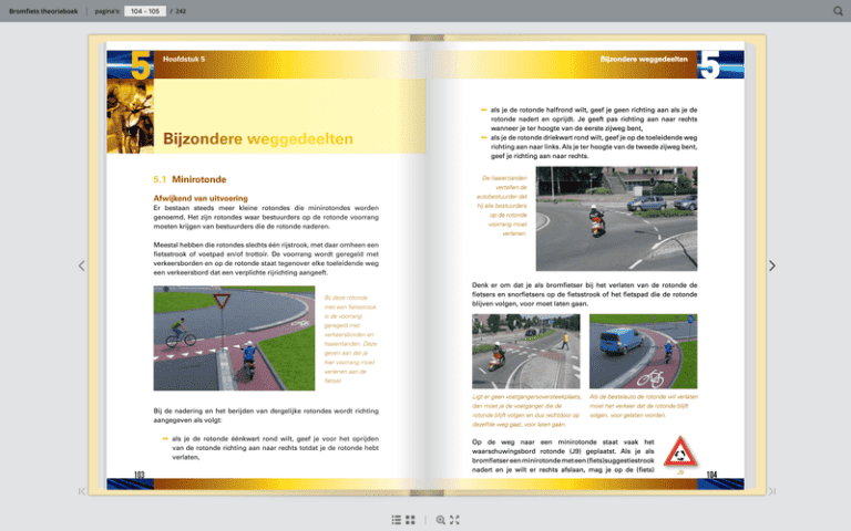 Bromfiets scooter theorie oefenen