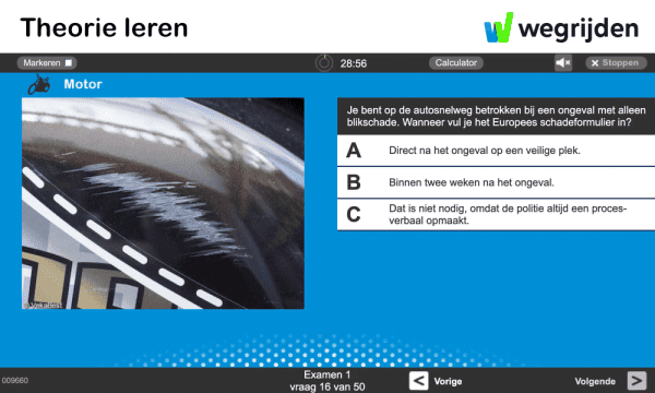 Bereid je optimaal voor met motor theorie examen oefenen