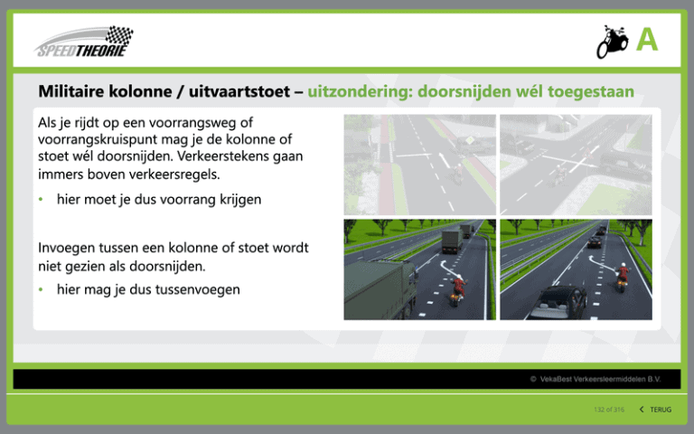 Motor theorie oefenen