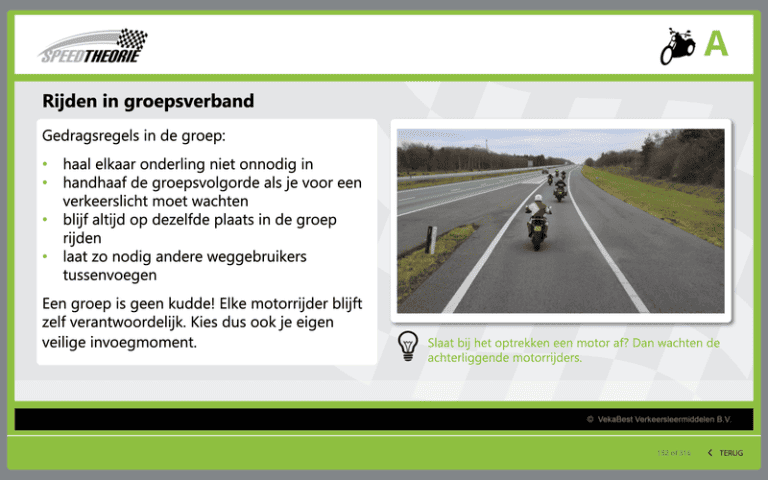 Motor theorie oefenen