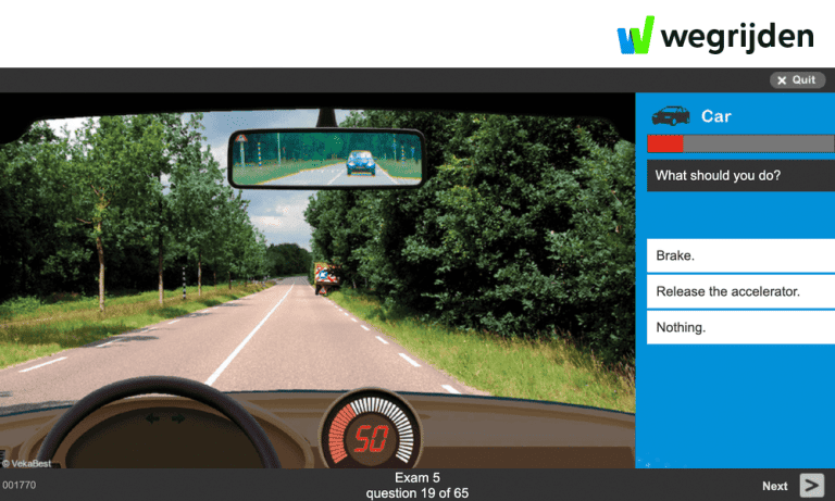 Practice car theory exam online