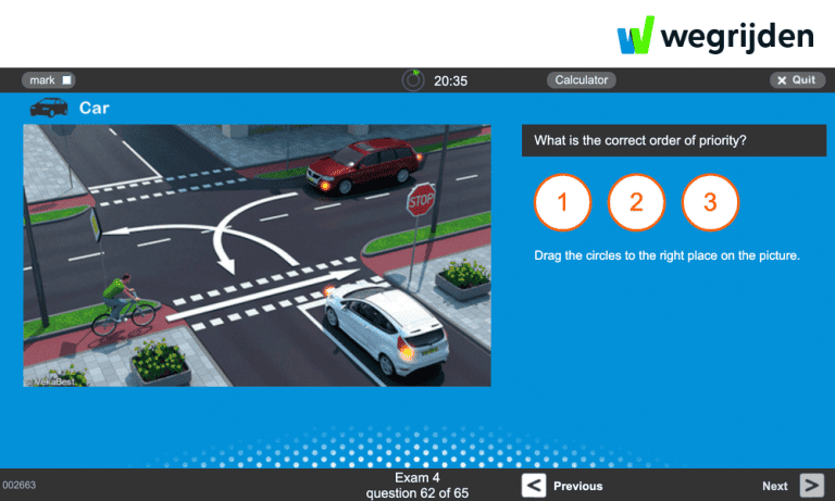 Practice car theory exam online