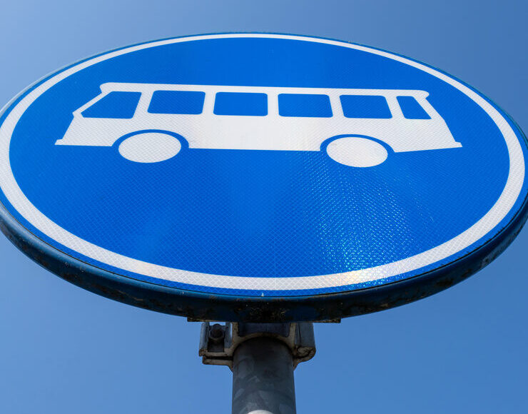 Busbaan verkeersbord